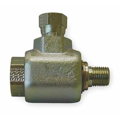AEROQUIP 90-Degree Swivel Fitting with Easy Install Nut - 90-Degree Swivel Fittings with Easy Install Nut