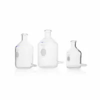 KIMBLE Reservoir Bottle: 250 mL, 132 mm, Colorless, Narrow Mouth Size, 6 Numbers of Bottles Included (MPN KC14607-250)