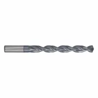 CLEVELAND Jobber Length Drill Bit: Letter P, 135° Split Point, TiCN-Coated Cobalt, Fast Spiral (MPN C16444)