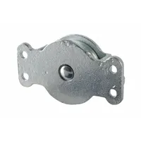 PEERLESS Pulley Block: Cheek Pulley Block, Mounted, Side Mount, Lifting/Pulling, Bolt-On, Wire Rope (MPN 3-020-12-86-)
