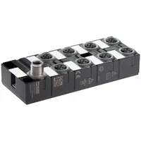 MURRELEKTRONIK IO-Link hub: 8 Output Ports, 5-Pole A-Coded M12 Female, 16 Digital Inputs, IP68 (MPN 59718)