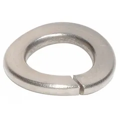This stainless steel wave washer provides axial flexibility and preload in assemblies. It is designed for use with NDP Series diaphragm pumps, including model NDP-20BST-FDA, to absorb vibration and maintain tension.