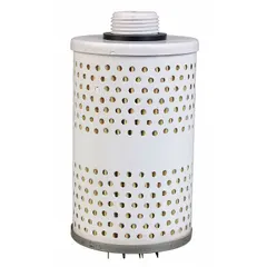 Cartridge-style disposable canister fuel filter element for removal of water and particulate contaminants. Suitable for use in diesel fuel systems on industrial engines, generators, and heavy equipment to protect fuel injectors and pumps.