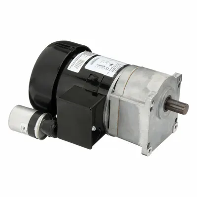 Dayton Gearmotor: Parallel, Single Output Shaft, PSC, TEFC, 63 RPM, 180 in-lb Max Torque - Parallel Shaft AC Gearmotors