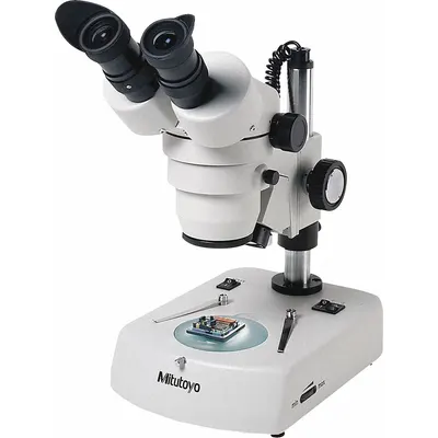 MITUTOYO Stereo Microscope: Stereo, Binocular, 10X to 40X, 20 mm Optical Field of View - Stereo Microscopes