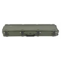 SKB Protective Case: 14 1/2 in x 36 1/2 in x 6 in, Solid, Green, 2 Wheels, 15 lb Wt (MPN 3I-3614-6M-L)