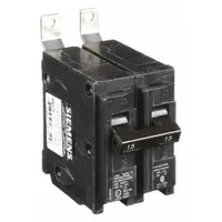 Miniature Circuit Breaker: 15 A Amps, 120/240V AC, 2 Poles, Std (MPN B215)