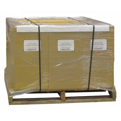 OEM Plastic Strapping: 525 lb Break Strength - Woven Poly Cord Strapping