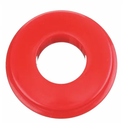 VELVAC Polyurethane Gladhand Seal, Red, 70A-72A, 0.37 in Thick, 25 Pack - Polyurethane Gladhand Seals