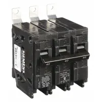 Miniature Circuit Breaker: 40 A Amps, 240V AC, 3 Poles, Std (MPN B340)