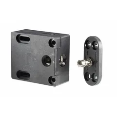 This cylindrical electric strike is constructed of stainless steel and rated for heavy-duty use. It operates on 12/24V AC/DC input, making it suitable for access control in commercial and industrial door applications where secure entry management is required.