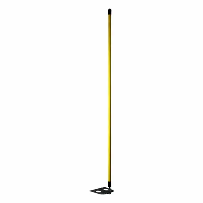 NUPLA Mortar Hoe: Steel, 10 in Blade Wd, 7 in Blade Lg, Straight, Fiberglass - Mortar Hoes