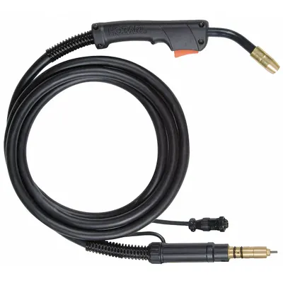HOBART MIG Gun HR100, 100 A, 0.035 in, 10 ft, Hobart-Compatible - Hobart MIG Guns