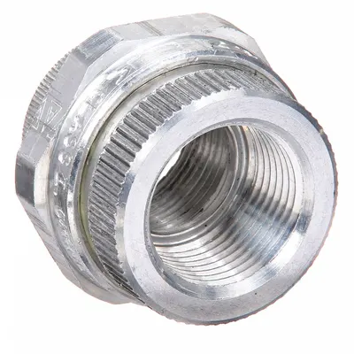 APPLETON ELECTRIC Straight Union - Conduit to Conduit: Aluminum, 1/2 in Trade Size
