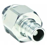 SNAP-TITE Hydraulic Quick Connect Hose Coupling: 3/8 in, Steel, 18.93 lpm Max. Flow Rate, MNPT (MPN VHN6-6MV)