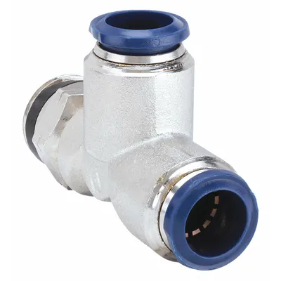 AIGNEP USA Nickel-Plated Brass Tube Fitting - Nickel-Plated Brass Tube Fittings