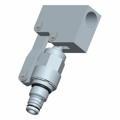 BUCHER HYDRAULICS Cartridge Valve: Screw-In, Screwdriver Adjustment, C10-20 Valve Cavity Size - Manual Cartridge Valves