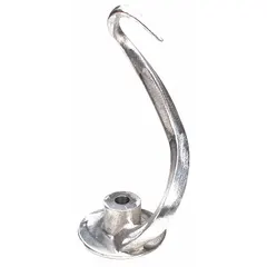 This dough hook is a replacement part for HOBART HL300 food mixers. It is designed for mixing dough and heavy batters in 30-quart capacity mixers. The hook meets OEM specifications for fit and function.