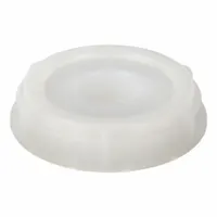 APPROVED VENDOR Screw Lid: Gasketed/Screw Top, White, Plastic, FDA Compliant, Not NSF Certified (MPN 360-0891)
