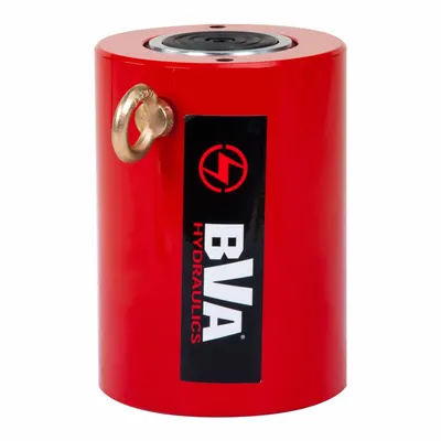 BVA HYDRAULICS Hydraulic Ram: Single Acting, 100 ton Nominal Capacity, 8 in Nominal Stroke Lg - General Purpose Rams