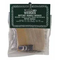 Wedges, 4 Sizes, 6 Each: 3/8 in Max Thick (MPN 64139)
