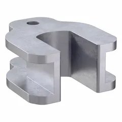 Aluminum protective cap designed to cover and protect 10 mm open-end spanner caps on hygienic fastener spanners. Features a 7 mm wrench size and is intended for use with spanner screws. Suitable for applications where hygiene and equipment protection are required.