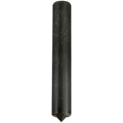 Round, plain-grip transfer punch with a 5 in overall length and 1/8 in taper length. Used in metalworking and layout tasks to accurately transfer hole locations from a template onto a workpiece. Supplied in a box.