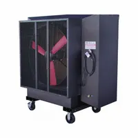SKYBLADE Portable Evaporative Cooler: 3,000 sq ft – 3,000 sq ft, 5-15P, 115V AC, 10,000 cfm Airflow (MPN SM-36-B-120)
