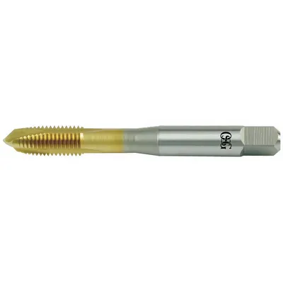 OSG Spiral Point Tap: 5/16"-18 UNC, H11, 3 Flute, Plug Chamfer - Spiral-Point Taps for Aerospace Materials