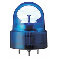 SCHNEIDER Beacon Light: Blue, LED, 24V AC/DC, 4 3/4 in Overall Dia, 4 3/4 in Overall Ht, XVR12B06