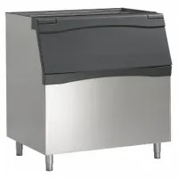 Ice Bin: 893 lb Storage Capacity, Top Hinged, 44 in Ht, 48 in Wd, 34 in Dp, Stainless Steel, B948S (MPN B948S)