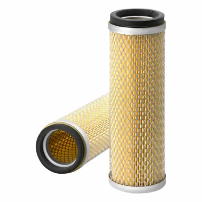 FLEETGUARD Air Filter: Round-Oval, Round, Axial Seal, 3 3/8 in Outside Dia - Round/Oval Engine Air Filters