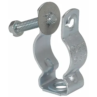 B-LINE BY EATON BL1400 Screw-On Conduit & Cable Hanger, 1/2 in Trade Size, Steel - Screw-On Conduit & Cable Hangers