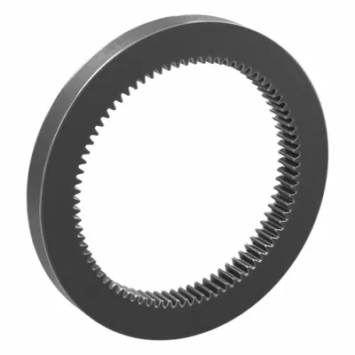 KHK GEARS Internal Ring Gear: Module m 2, 80 Teeth, 160 mm Pitch Dia - Metric Internal Gears