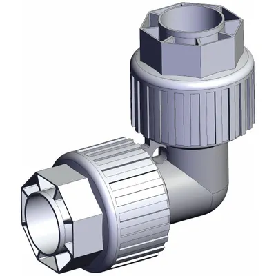 SMC LQ3E7A PFA Compression Tube Fitting - PFA Compression Tube Fittings