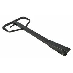 This black steel handle assembly is a replacement part for pallet jacks. It is designed to restore control and maneuverability in material handling applications such as warehouses and logistics facilities.