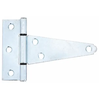 OEM Steel Tee Hinge, 3 3/16 in Leaf Height, 1 1/4 in Leaf Width - Tee Hinges