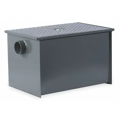 Watts Grease Interceptor: 30 lb Capacity, 15 gpm Flow Rate, 2 in Overall Dia - Grease Interceptors
