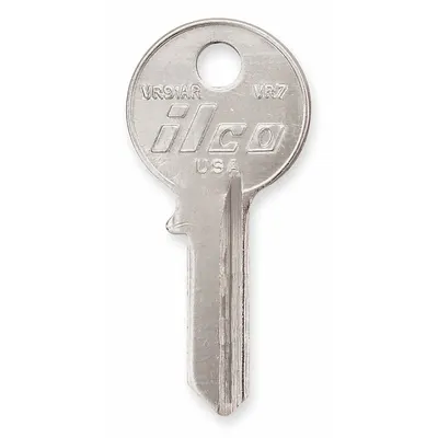 KABA ILCO Key Blank: Compatible with Viro Locks, Key ID # VR7, 4 Pins - Padlock Key Blanks