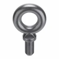 Machinery Eye Bolt: With Shoulder, Steel, Plain, 5 in Thread Lg, 5 in Shank Lg, 4 in Eye Inside Dia (MPN K2037)