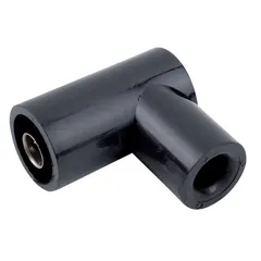 Bakelite bent connector