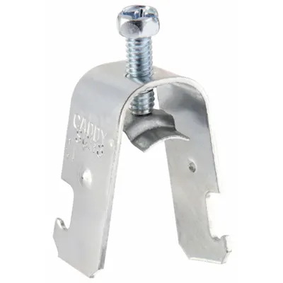 NVENT CADDY Strut Clamp: Steel, Electroplated - Conduit Clamps with Saddle