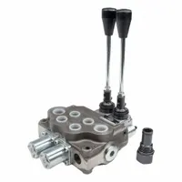 HYDRO CUSTOM Hydraulic Directional Control Valve: Four-Way / Three Positions, Tandem Center (MPN 228900)