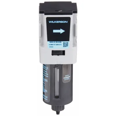 WILKERSON Compressed Air Filter: Coalescing, 1/4 in NPT, 0.5 micron, 12.7 cfm, Plastic Bowl - Wilkerson FRL Air Filters