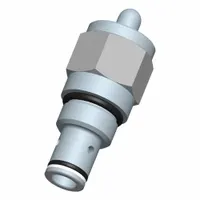 BUCHER HYDRAULICS Cartridge Valve: Screw-In, Two Positions, Screwdriver Adjustment, Two-Way, Manual (MPN MPTC-10-N-0)