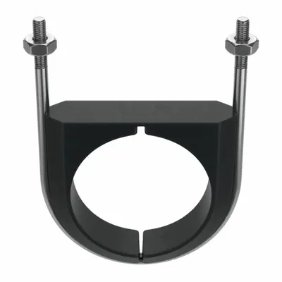 ZSI Vibration Dampening U-Bolt: 5/8"-11 Thread Size, For Pipe Size 6 in, 7 3/4 in Inside Ht - Vibration Dampening U-Bolts