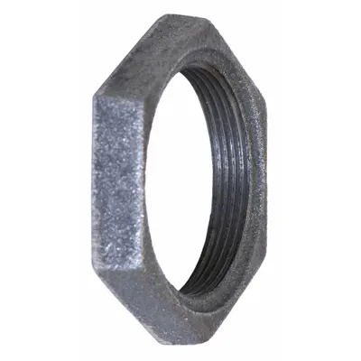 ANVIL Locknut: 3/8 in, Threaded, Class 150, Locknut - Low-Pressure Threaded Pipe Fittings