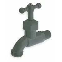 APPROVED VENDOR Hose Bibb: Tee, Celcon®, Celcon®, 1/2 in Inlet Connection Size, NPT (MPN 103-203)