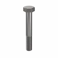 Hex Head Cap Screw: Steel, Class 10.9, Plain, M8, Metric, 55 mm lg, Partially Threaded, 100 PK (MPN HC1008055-100P1)