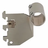 ECONOCO Round Tubing Bracket: Single, 1 in Slot Spacing, 1/2 in Slot Lg, 1/8 in x 3 in x 3 in (MPN BS/10)
